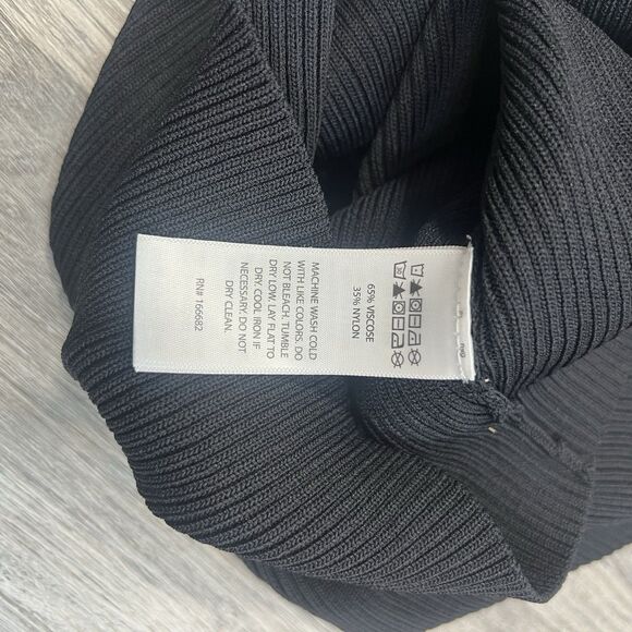 House of Harlow Revolve Women Knit Ribbed Tank Top Scoop Neck Black NWT Small - Picture 5 of 6